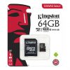 Kingston MicroSDXC 64GB Class 10 + SD-adapter (SDC10/64GB)