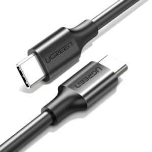Ugreen US286 USB-C to USB-C 3A Cable 1 м (Black)