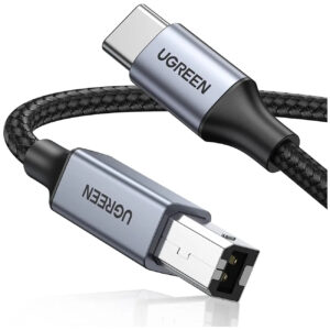 Ugreen USB-С to USB-B 2.0 Cable 1 м (Grey)