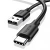 Ugreen US287 USB to USB-C 3A Cable 1 м (Black)