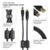 UDG Ultimate Audio Cable USB 2.0 C-B Black Straight 1.5m 82933