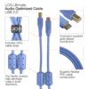 UDG Ultimate Audio Cable USB 2.0 C-B Blue Straight 1.5m 82947