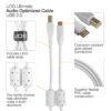 UDG Ultimate Audio Cable USB 2.0 C-B White Straight 1.5m 82988