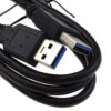 Pro Audio USB 3.0 Type A Plug to A Plug (0.5m) 107304