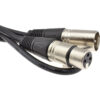 Pro Audio XLR Microphone Black 2m 107308