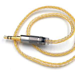 Knowledge Zenith Golden & Silver cable 3.5mm MMCX