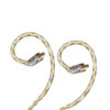 Knowledge Zenith Golden & Silver cable 3.5mm MMCX 163444