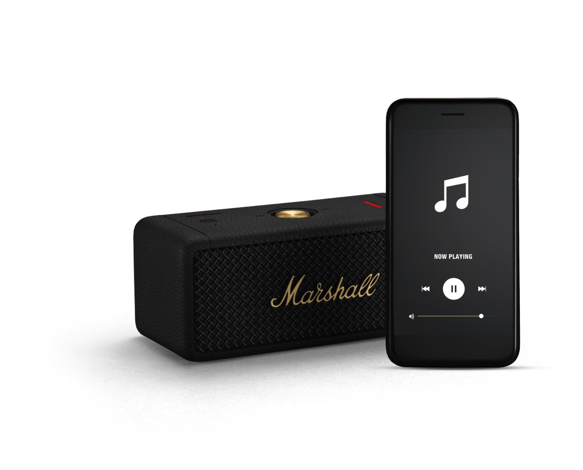 Marshall Portable Speaker Emberton II Black and Brass