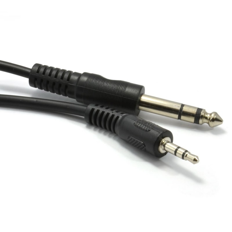 Кабель Pro Audio Stereo Cable  3.5 мм ->  6.35 мм | 25 см
