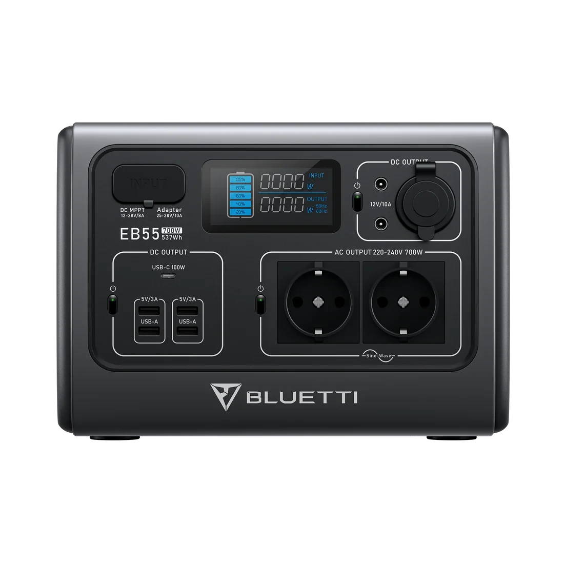 Зарядна станція Bluetti EB55 ( 700W / 537 WH)