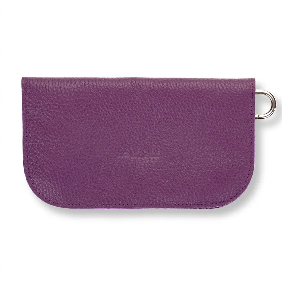 Campfire Audio Dimensional Folding Leather IEM Wallet Purple