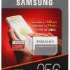 Samsung EVO Micro SD 256GB Class 10 + ad EVO PLUS (MB-MC256GA/RU)