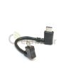 Кабель USB Type C to MicroUSB for DAC 0,1м (уголовой)