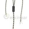 Гарнітурний кабель для навушників Flex 3B Black/Gold L-Shape 15013