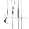 Гарнітурний кабель для навушників Flex 3B Black/Gold L-Shape 15012