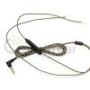 Гарнітурний кабель для навушників Flex 3B Black/Gold L-Shape