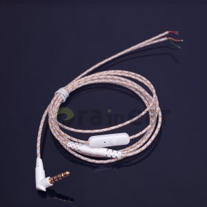 Гарнітурний кабель Pirole White/Gold