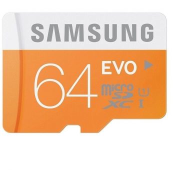 Карта памяти Samsung EVO 64 gb UHS-I up to 48MB/s